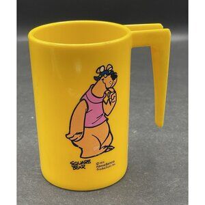 Vintage 1971 Help!... It's the Hair Bear Bunch! Cup Hanna Barbera Square Bear